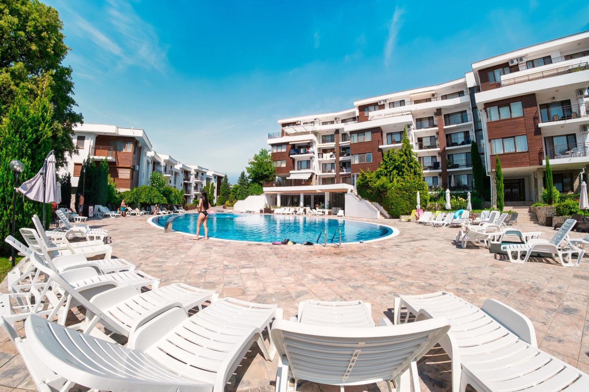 Messambria Fort Noks Beach Apartments Елените Экстерьер фото